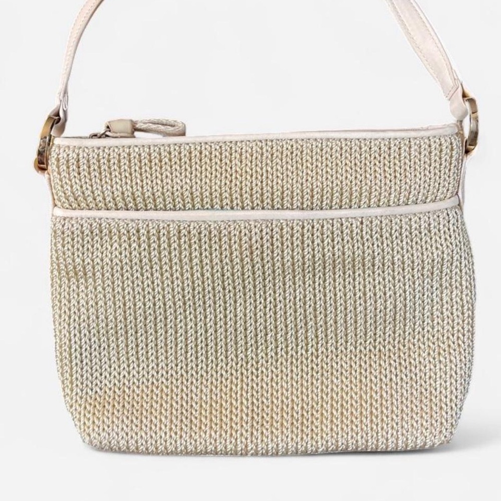 Liz Claiborne Stylish Beige Crossbody Bag - Picture 4 of 7
